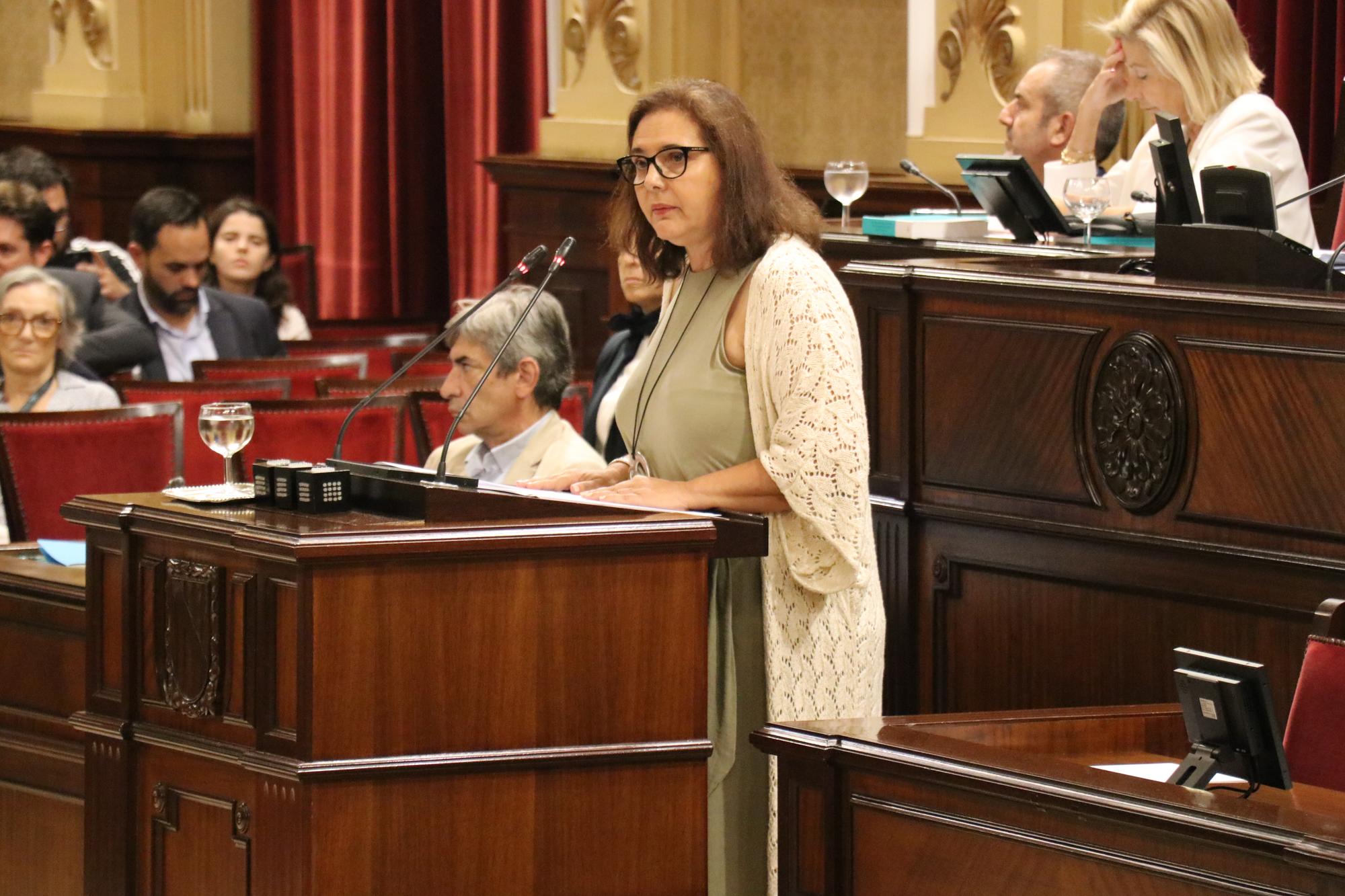 Manuela García, consellera de sanidad Islas Baleares